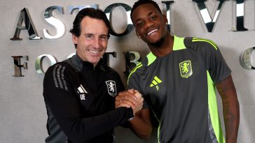 ‘I’m not convinced he can become an amazing player. He’s just a no.2 striker and they are being offered a ridiculous amount of money for him’ Premier League legend hails ‘amazing’ deal for Jhon Duran, with Aston Villa cashing in on the Colombian