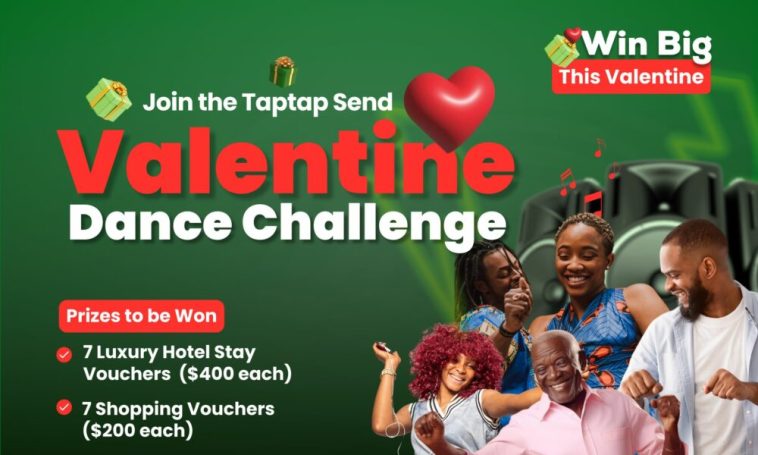 Hotel & Shopping Vouchers Up for Grabs in the Taptap Send Valentine Dance Challenge