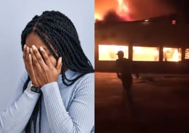 19-Year-Old Lady Arrested For Burning Down Her Boyfriend’s Family House After An Argument