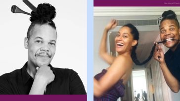 Tracee Ellis Ross’s “Curl Whisperer” Chuck Amos Shares His Hair-Care Essentials