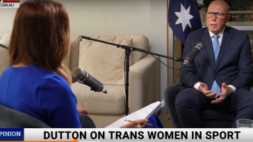 Dutton Has An Opinion On Transgender Women In Sport