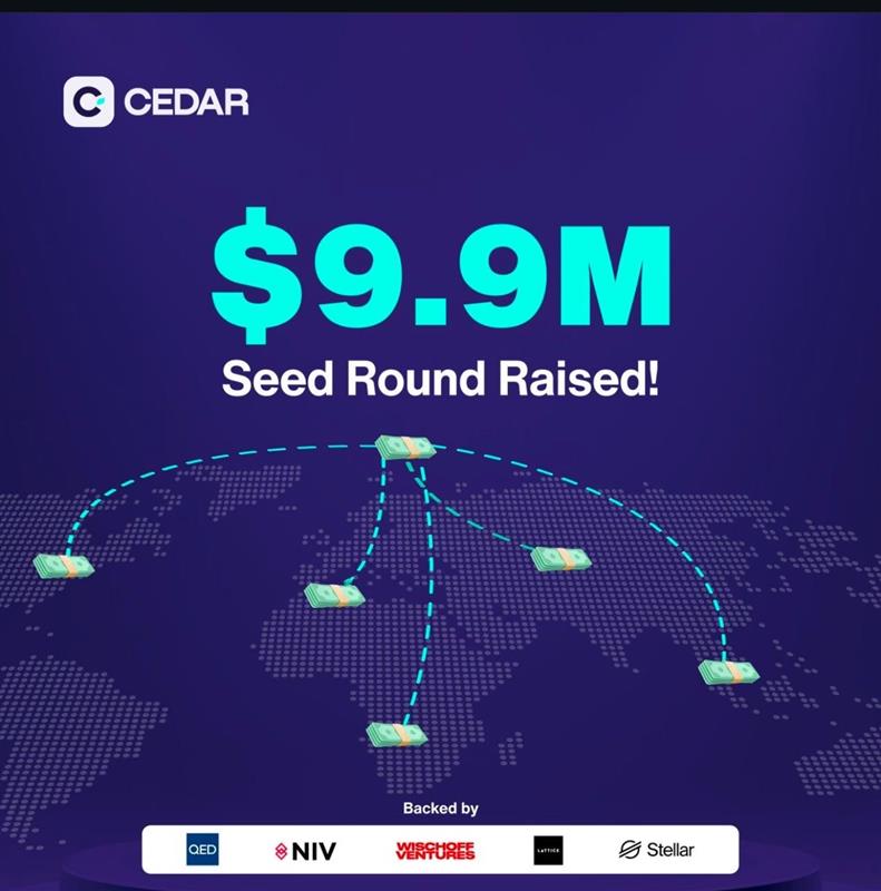Cedar Money Raises $9.9 Million Seed Round Led by QED Investors to Facilitate Cross-border Stablecoin Payments 