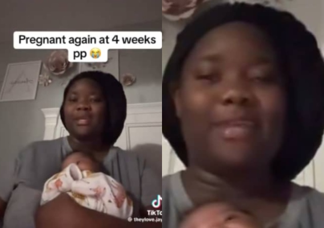 Lady Who Welcomes Baby 4 Weeks Ago Finds Out She Is 3 Weeks And 4 Days Pregnant
