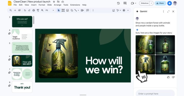 Imagen 3 in Gemini for Gmail, Workspace can now generate people