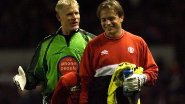 ‘To keep a clean sheet on debut at Old Trafford was special, but I was lucky that John Fashanu and Vinnie Jones didn’t play – they caused problems’: Ex-Manchester United goalkeeper reflects on facing Wimbledon’s Crazy Gang aged just 18