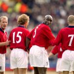 ‘I wish I’d got more caps, but I really enjoyed playing for England and won loads of money playing cards. Alan Shearer was like Father Christmas!’: Arsenal legend reflects on limited opportunties for national team, but fond memories away from the pi