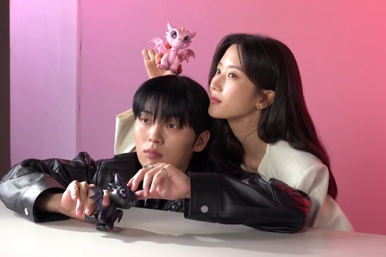 Watch: Choi Hyun Wook And Mun Ka Young Showcase Perfect Visual Chemistry During “My Dearest Nemesis” Poster Shoot