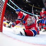 4 goals on 22 shots: The fans taunted Samuel Montembeault this afternoon