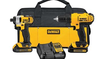 This DeWalt Power Tool Kit Complete With Batteries Is Almost 50% Off on Amazon