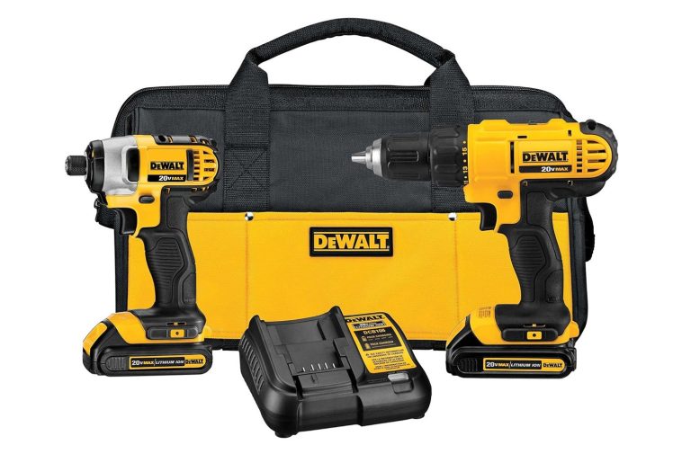 This DeWalt Power Tool Kit Complete With Batteries Is Almost 50% Off on Amazon