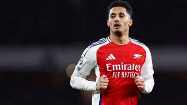 Arsenal face losing William Saliba for free