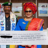 BREAKING: Nigerian Police Authorities Mandate Personnel To Contribute Over N3billion To POWA Association Under IGP Egbetokun’s Wife
