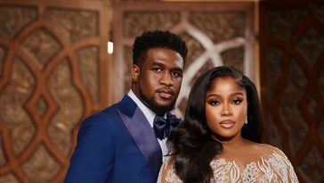 Veekee James & Femi Atere Went All Out in Style for Their Wedding Anniversary Celebration