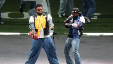 Kendrick Lamar Shut Down The Super Bowl LIX Halftime Show — See How Fans And Celebs Reacted Here