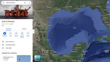 Google Maps has changed the Gulf of Mexico to America