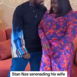 Love & Chemistry Overload – This Sweet Video of Stan Nze Singing to His Wife Will Make You Swoon!