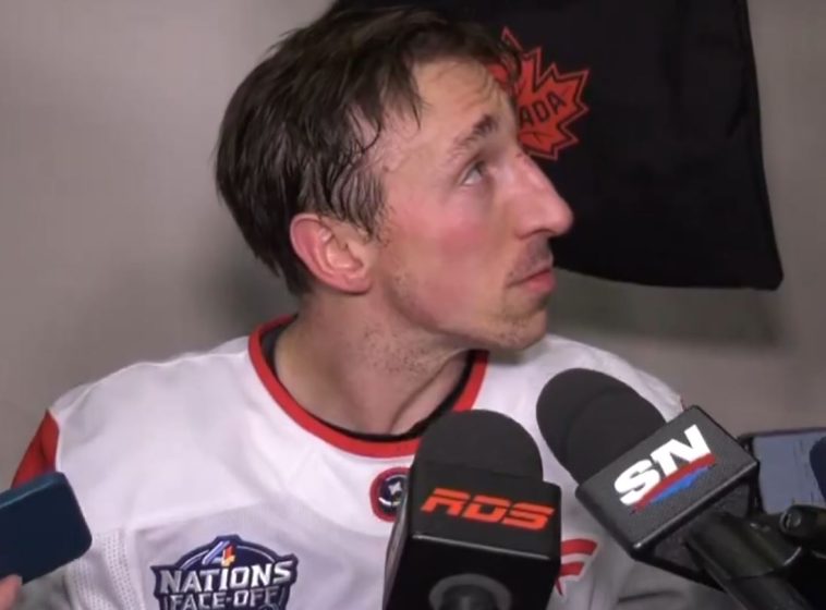 Brad Marchand does not see himself being traded