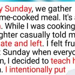 I Excluded My Adopted Daughter From Our Family Dinner—My House, My Rules