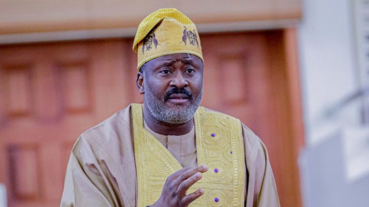 VIDEO: Desmond Elliot weeps as Meranda bows to Obasa’s pressure