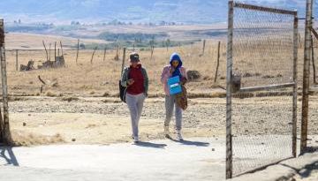 Mampotseng Letuka, village health worker
