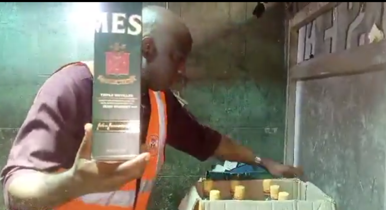 VIDEO: NAFDAC arrests man for producing fake alcohol in Port Harcourt