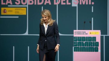 Yolanda Díaz plantea diluir el peso de la productividad en el cálculo para subir el SMI