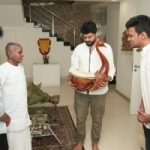Ilaiyaraaja Receives Traditional Yazh Ahead of London Symphony Concert