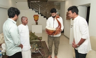 Ilaiyaraaja Receives Traditional Yazh Ahead of London Symphony Concert