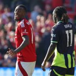 EPL: Hodson-Odoi scores only goal as Nottingham Forest beat Man City