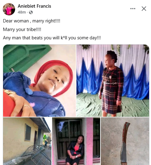 Dear woman, any man that beats you will k!ll you someday