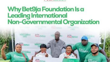 Why Bet9ja Foundation is leading international non-governmental organisation