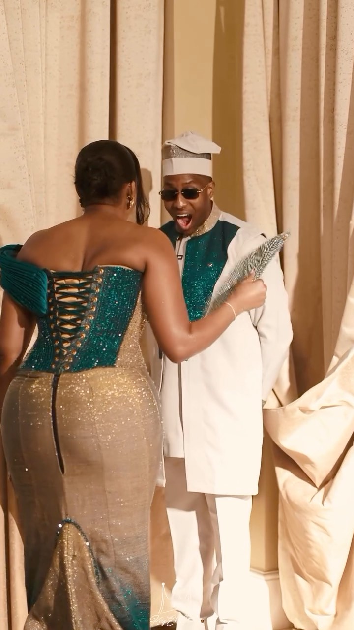 This Groom’s Reaction During the First-Look Moment Will Make You Smile