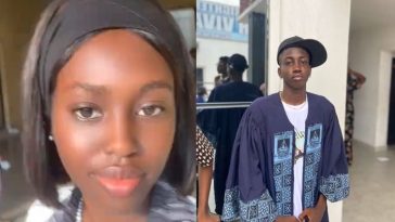 “Don’t call me for anything as from today” – Lady shares her mother’s reaction to discovering her brother wore stud earrings on his matriculation day (WATCH)