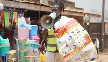 Sarah Naluyima: Dedicated to changing community behaviour in response to the Ebola outbreak in Uganda