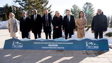 G7 diplomats express support for Ukraine and condemn global conflicts