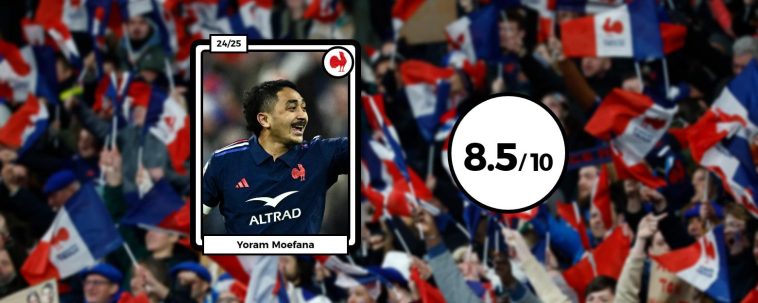 Les notes des Bleus après France-Ecosse : Moefana toujours plus fort, Flament maître des airs
