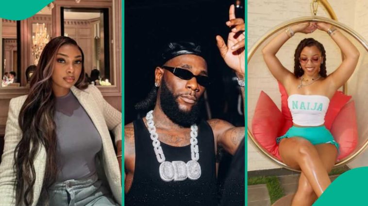 Chloe Bailey and other women Burna Boy has been romantically linked with