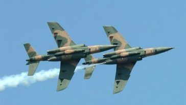 Nigerian Air force night airstrikes annihilate terrorists’ hub in Mandara Mountain