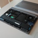Check out this HP workstation laptop with 4 DIMM and M.2 slots