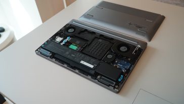 Check out this HP workstation laptop with 4 DIMM and M.2 slots