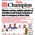 Latest News from Champion Newspapers, March 19, 2025