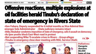 Latest News from Champion Newspapers, March 19, 2025