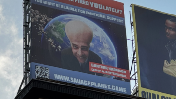 Developer’s GDC billboard pokes at despised former Google Stadia exec