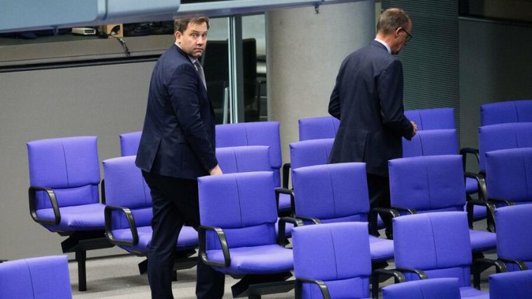 Koalitionsverhandlungen: Vorwürfe aus den Arbeitsgruppen: In der Union wächst der Frust auf die SPD