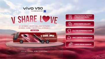 vivo Malaysia Unveils “VShareLove” Bus Experience with HWC Coffee and the All-New vivo V50 for Raya 2025