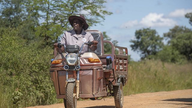 Electric tricycles empower women in rural Zimbabwe