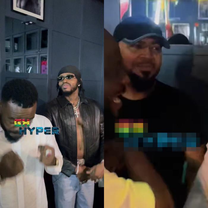 What Did Hushpuppi and NAM 1 Not Do? Netizen Reacts as Video of Richard Nii Armah Quaye Chilling with Ramsey Nouah and Diamond Platnumz at a Nightclub Goes Viral