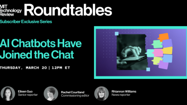 Roundtables: AI Chatbots Have Joined the Chat