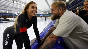 Jake Paul Reveals Engagement to Olympic Speed Skater Girlfriend Jutta Leerdam
