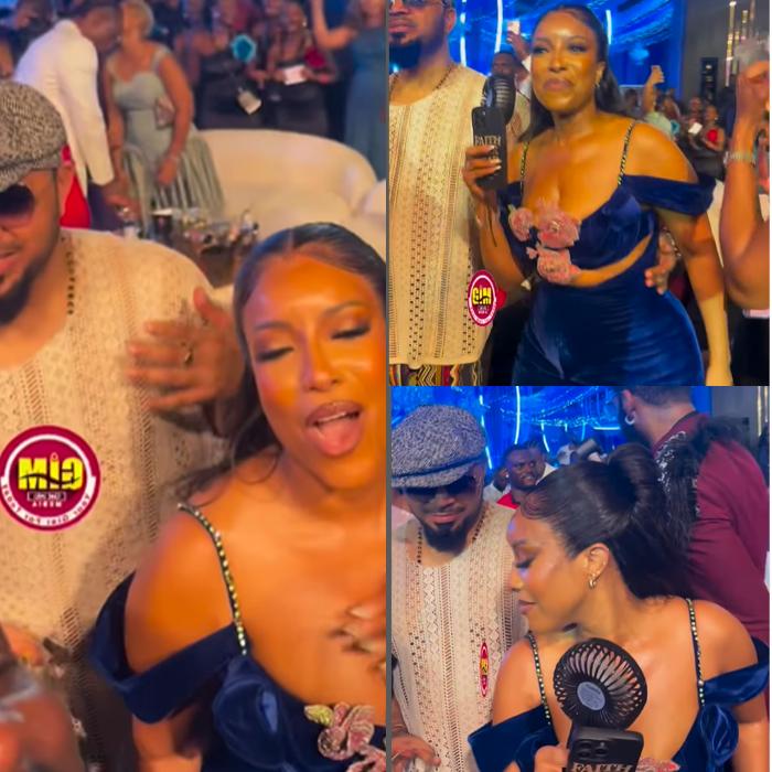 Video Goes Viral as Ramsey Nouah ‘Grinds’ Joselyn Dumas During RNAQ40 Party